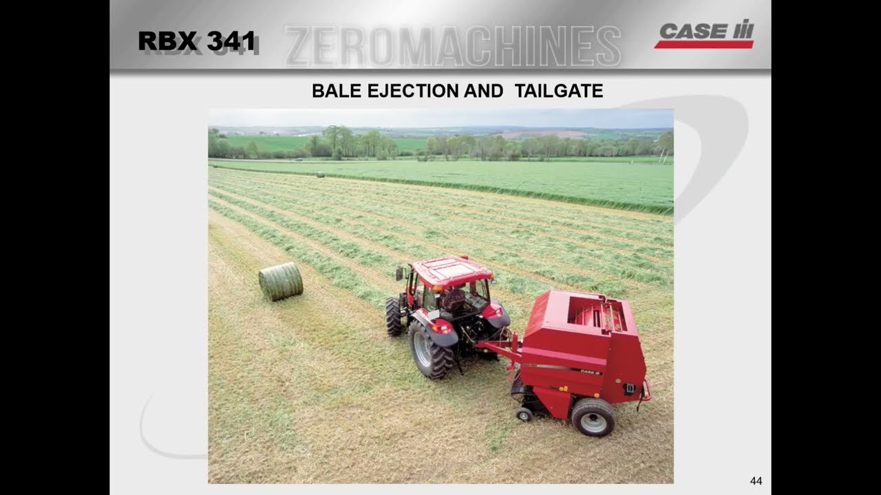 Case IH RBX 341 Baler Features 2003
