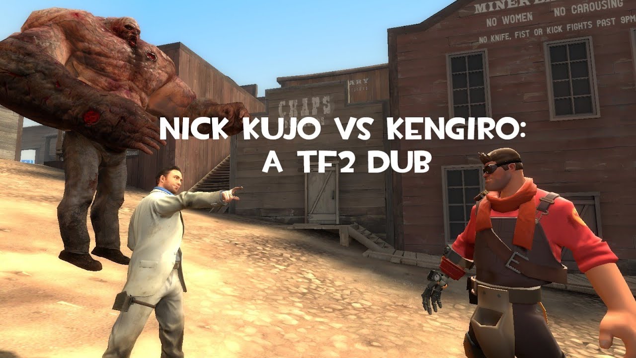 Nick Kujo VS Kengiro: A Death Battle TF2 Dub