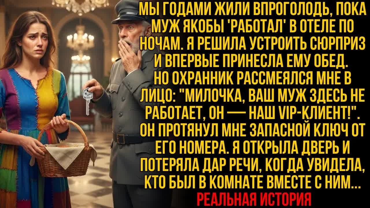 Я РЕШИЛА ПРОВЕРИТЬ МУЖА НА РАБОТЕ, но администратор сказал «ОН ЗДЕСЬ НЕ РАБОТАЕТ! ОН С ДРУГОЙ!»…