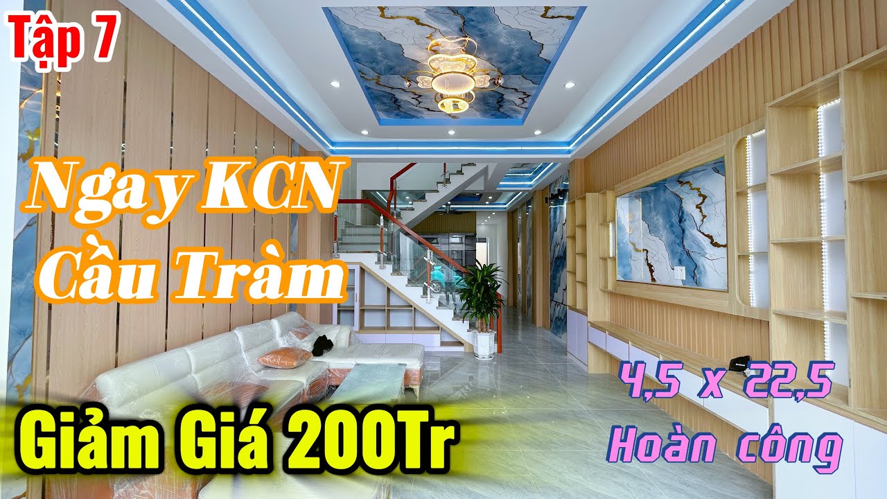 Nhà 1T1L Gần KCN Cầu Tràm – 3PN 3WC – Khu Vườn Bưởi – Cách Bình Chánh 5km – 2T690 | Thành Công