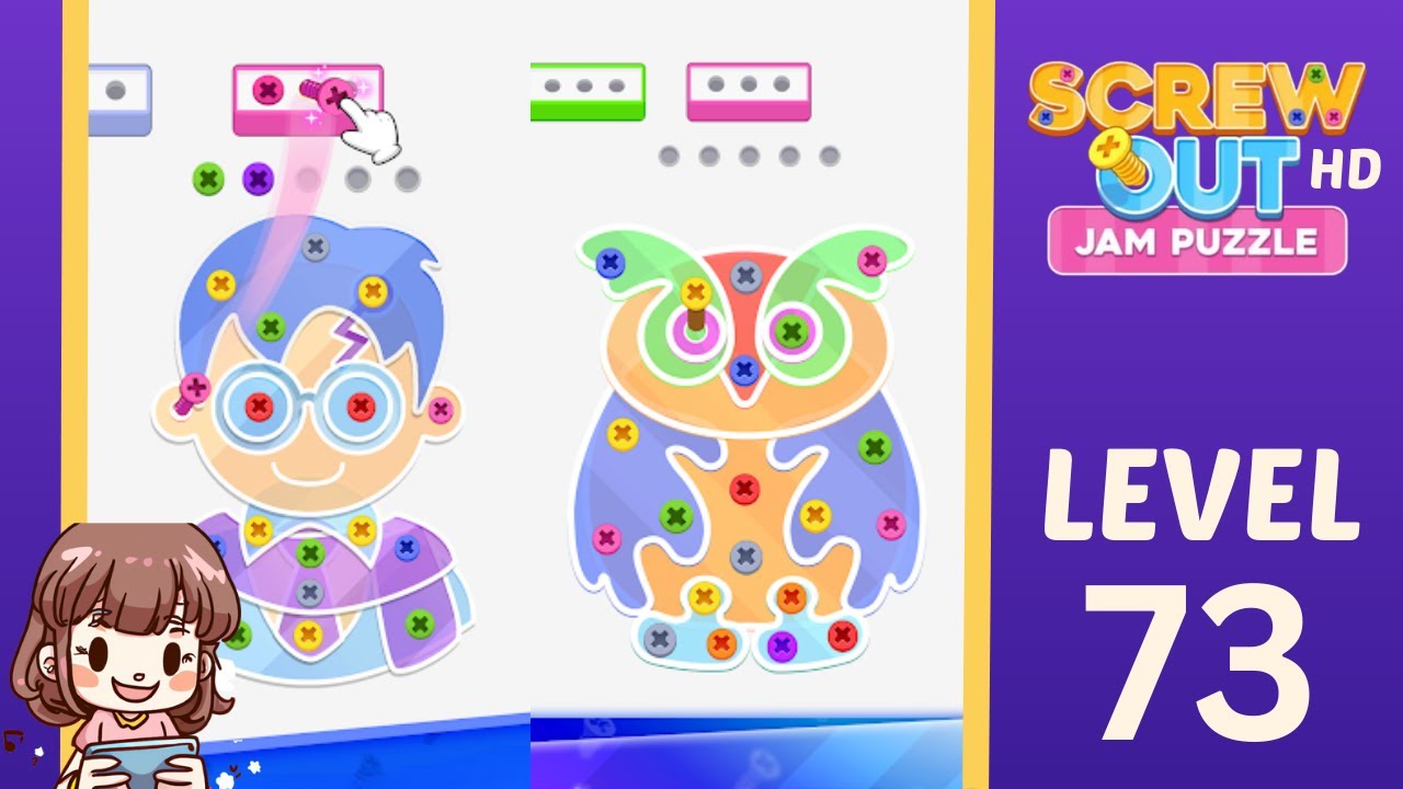Screw Out Level 73 Solution Walkthrough