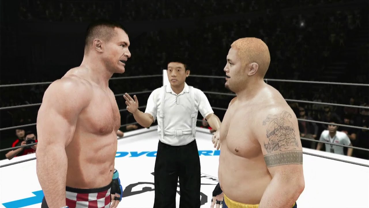 UFC Undisputed 3 (Pride Mode) - Mirko Cro Cop vs Mark Hunt (60 fps)