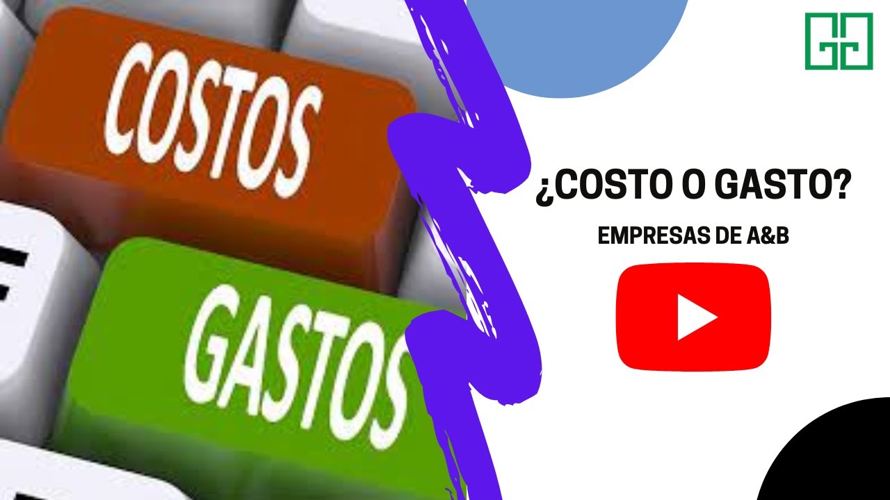 ¿Cuál es la diferencia entre un costo y un gasto?  Para empresas de Alimentos y bebidas