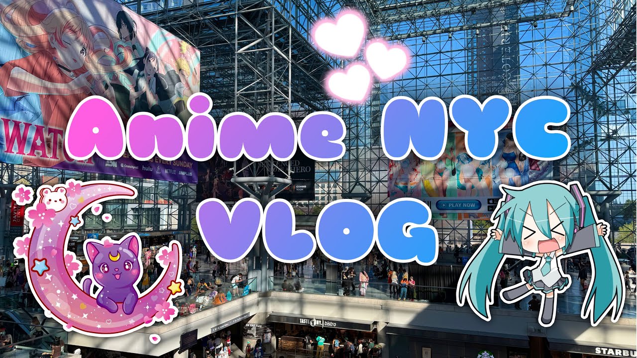 My Anime NYC 2025 Adventure! ♡ [Vlog + Haul]