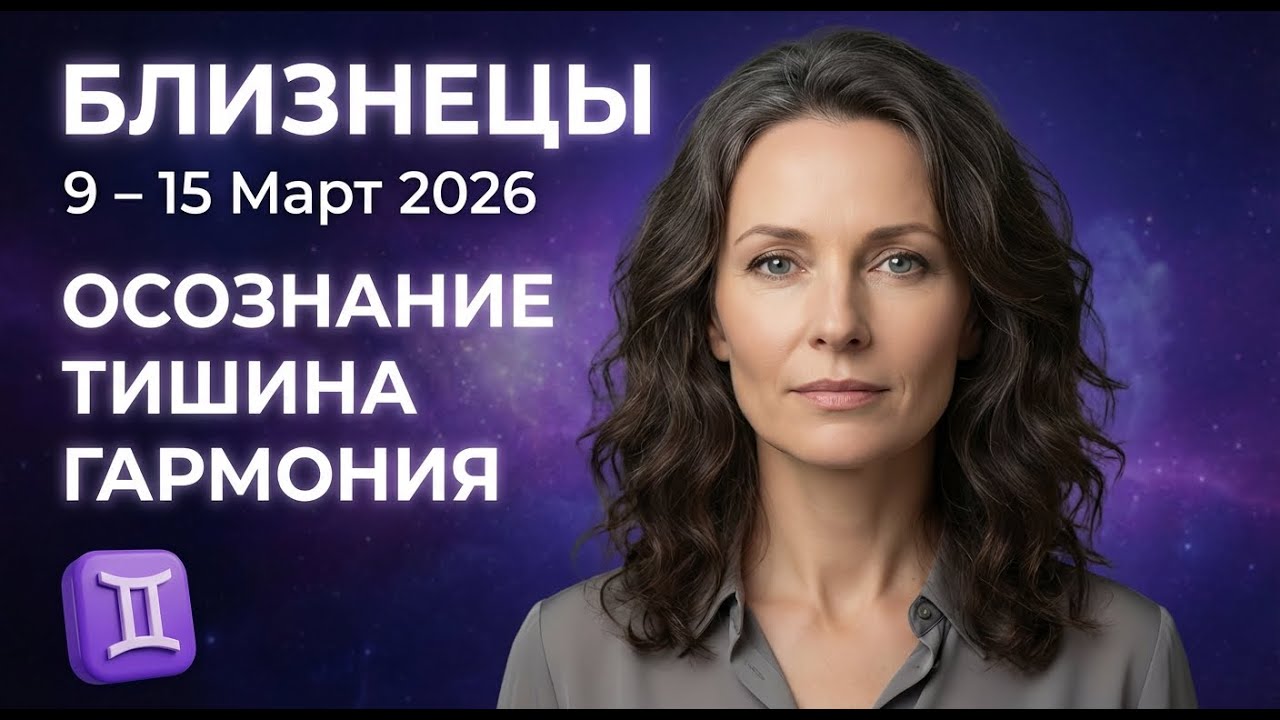 ГОРОСКОП ДЛЯ БЛИЗНЕЦОВ: НЕДЕЛЯ 9–15 МАРТА ПРИНЕСЁТ ГЛУБОКИЕ ИЗМЕНЕНИЯ