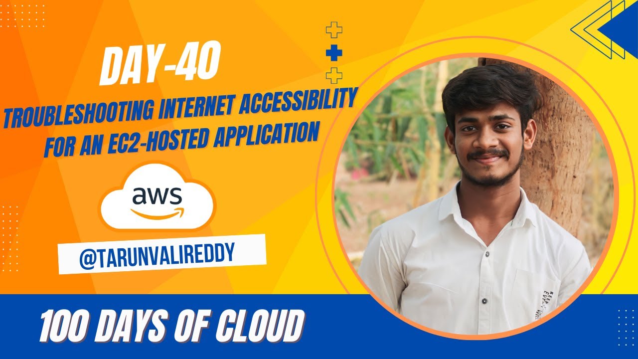 Day 40 : How To Troubleshoot The Internet Accessibility To An EC2 | 100 Days Of Cloud | KK