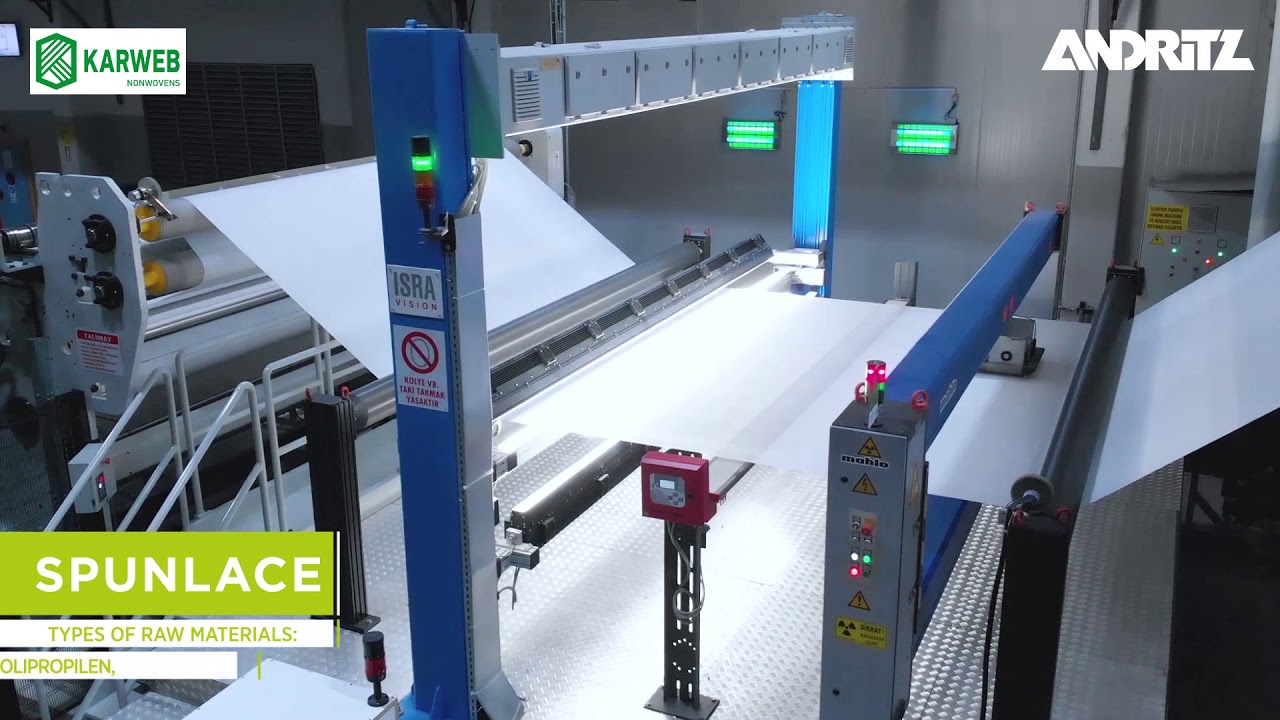 ANDRITZ spunlace line at Karweb (Turkey)