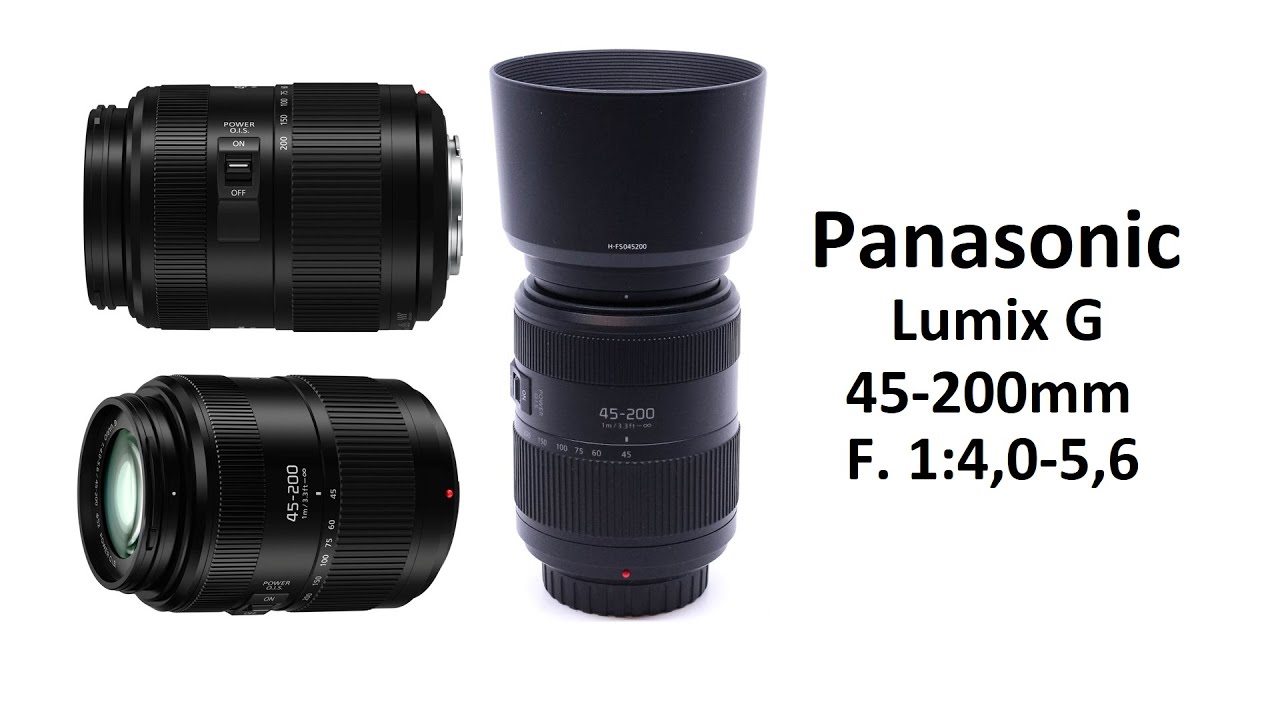 Panasonic Lumix G 45-200mm f 1:4,0/5,6 II OIS (Italian)