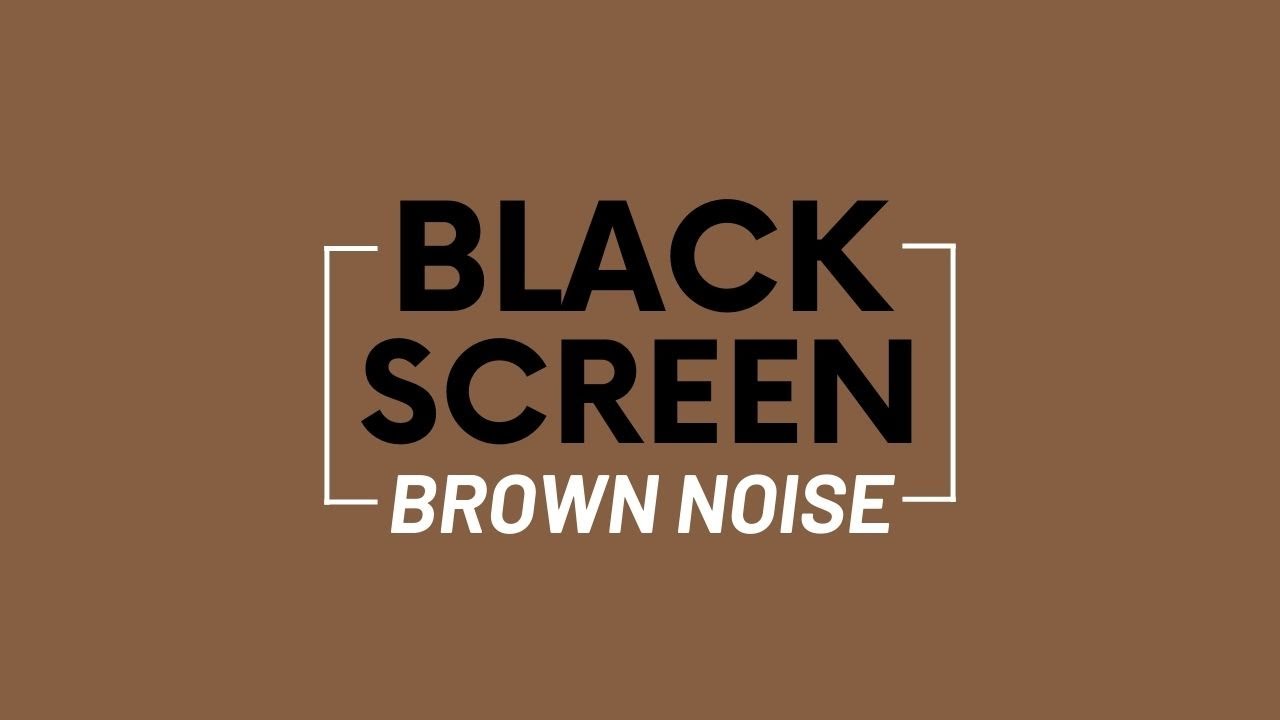 Relief from Anxiety & Panic Attacks - (10 Hour) Brown Noise - Sleep Subliminal Session