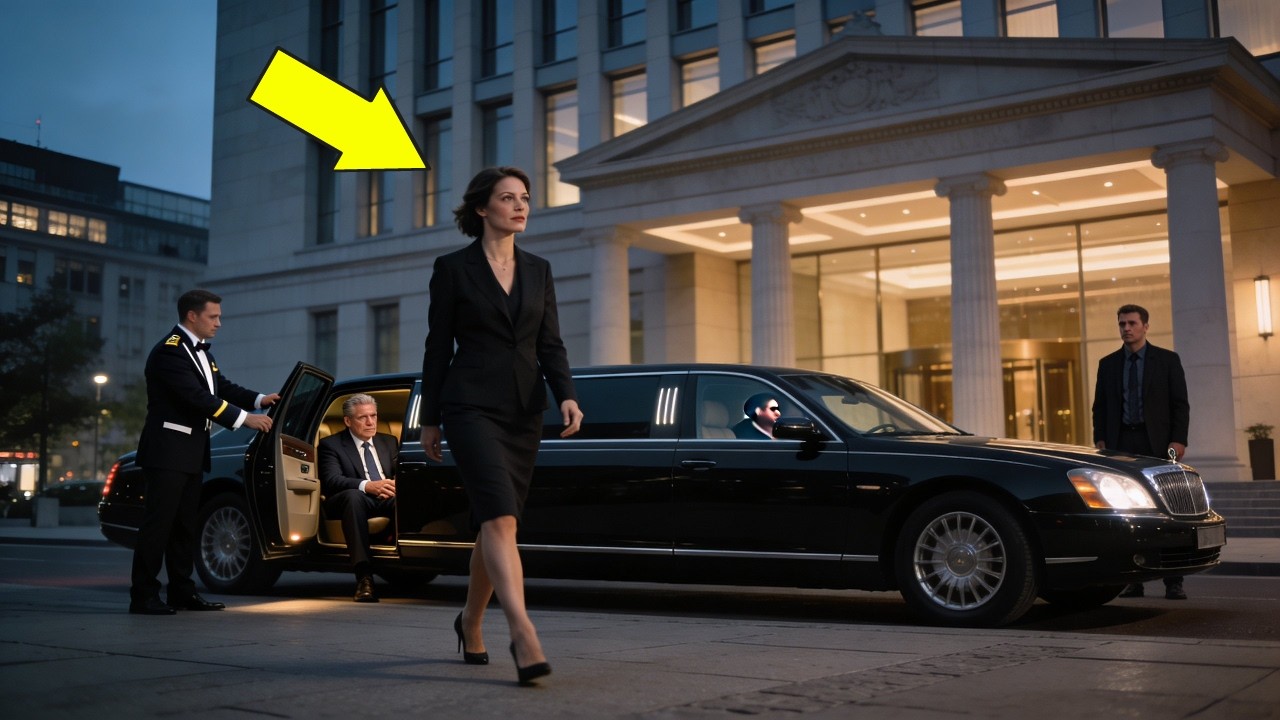 Er lacht bei der Scheidung – bis eine Milliardärs-Limousine sie vor seinen Augen abholt