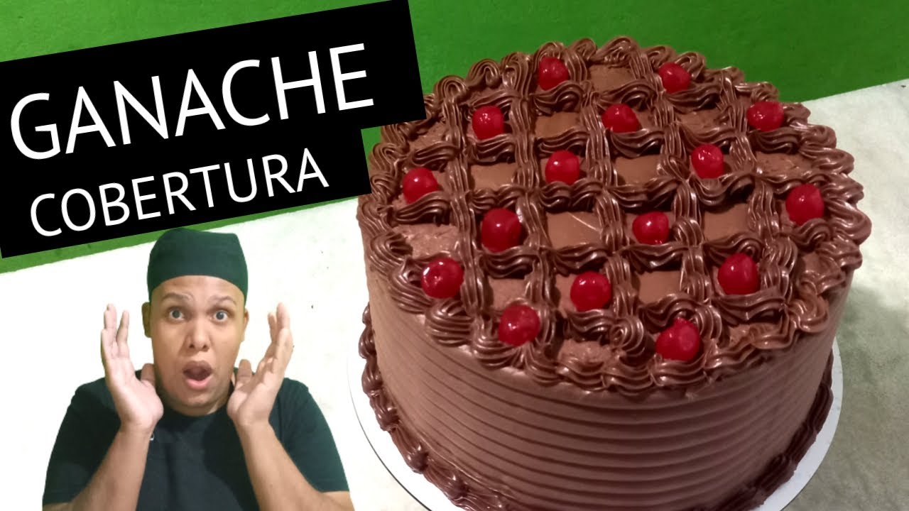 Ganache para cobertura