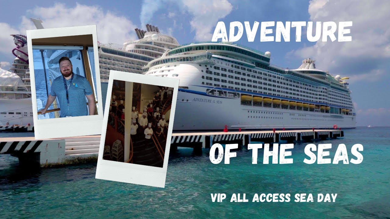 VIP All Access tour on Royal Caribbean Adventure of the Seas!