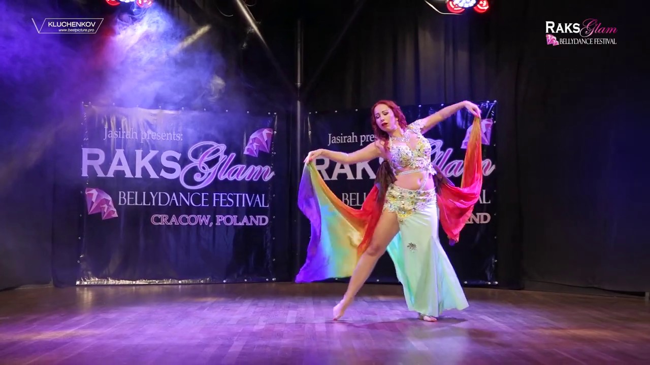 Anna Orlikowska 3rd place Fusion at Raks Glam 2019