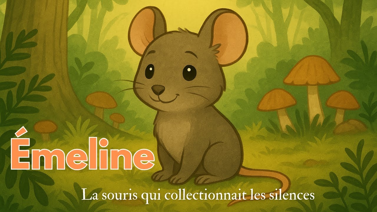 Émeline, la souris qui collectionnait les silences 🐭✨| Histoire pour enfants