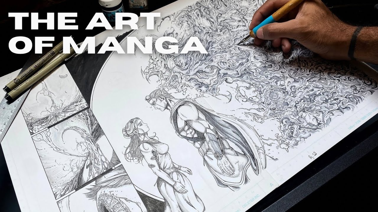 The Art of Manga - Land Past The Sea