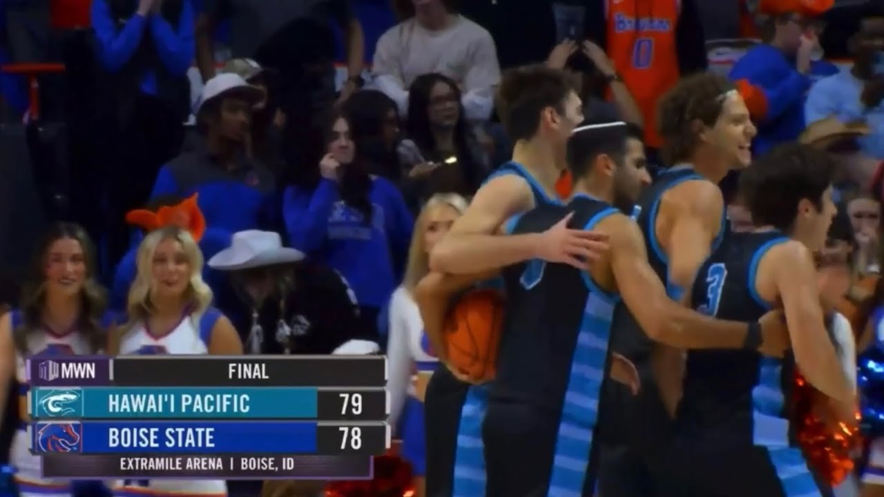 THE BIGGEST UPSET IN 45 YEARS! Hawaii Pacific vs Boise State Full Game Highlights