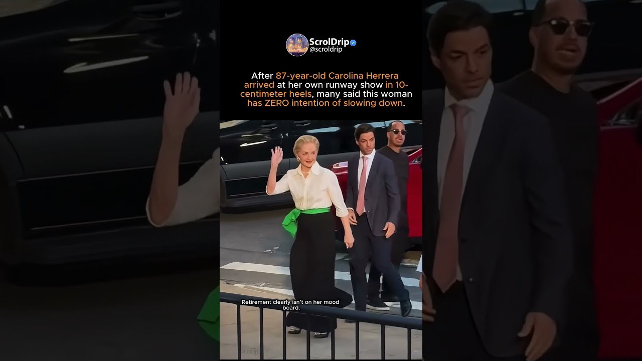 Carolina Herrera, 87, Showed Up in Heels and Proved She&rsquo;s Still Iconic #carolinaherrera #heels #nyfw