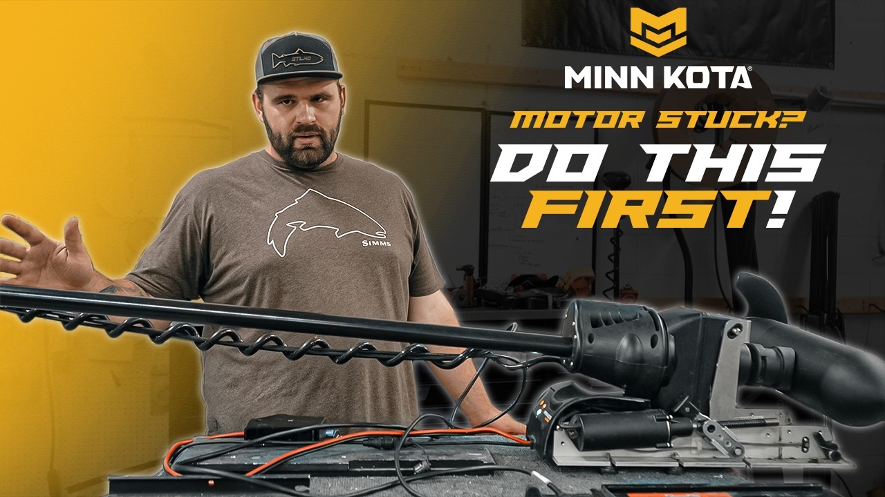 How to Fix a Stuck Trolling Motor | Minn Kota Ulterra