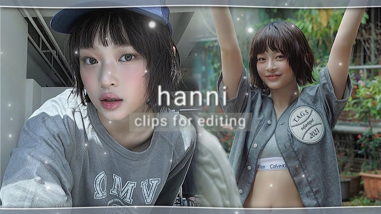 hanni clips for editing