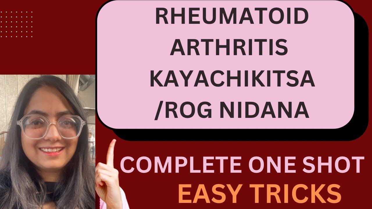 Rheumatoid Arthritis Explained in 5 Minutes | BAMS Kayachikitsa Notes + Easy Mnemonic
