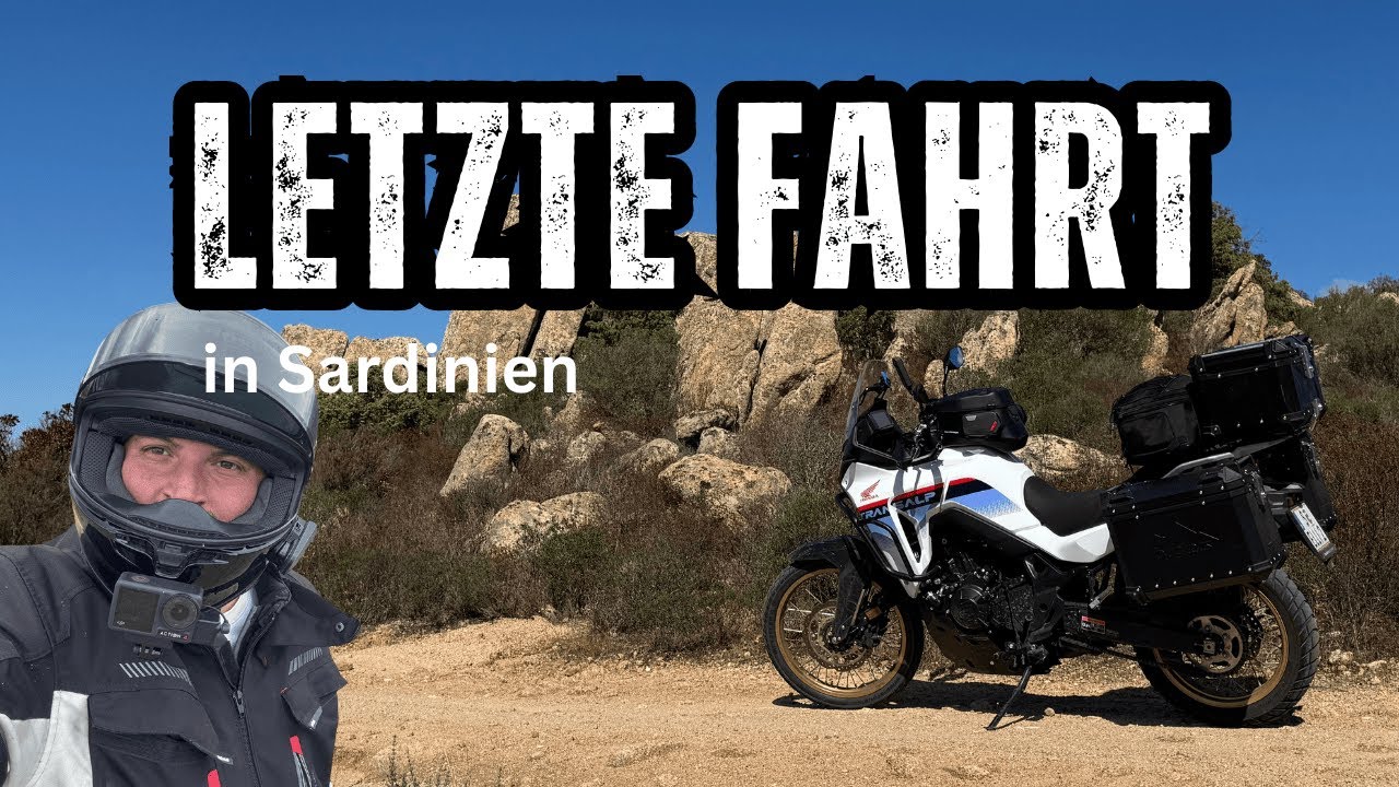 Sardinien Motorradreise Teil10 Die Heimfahrt