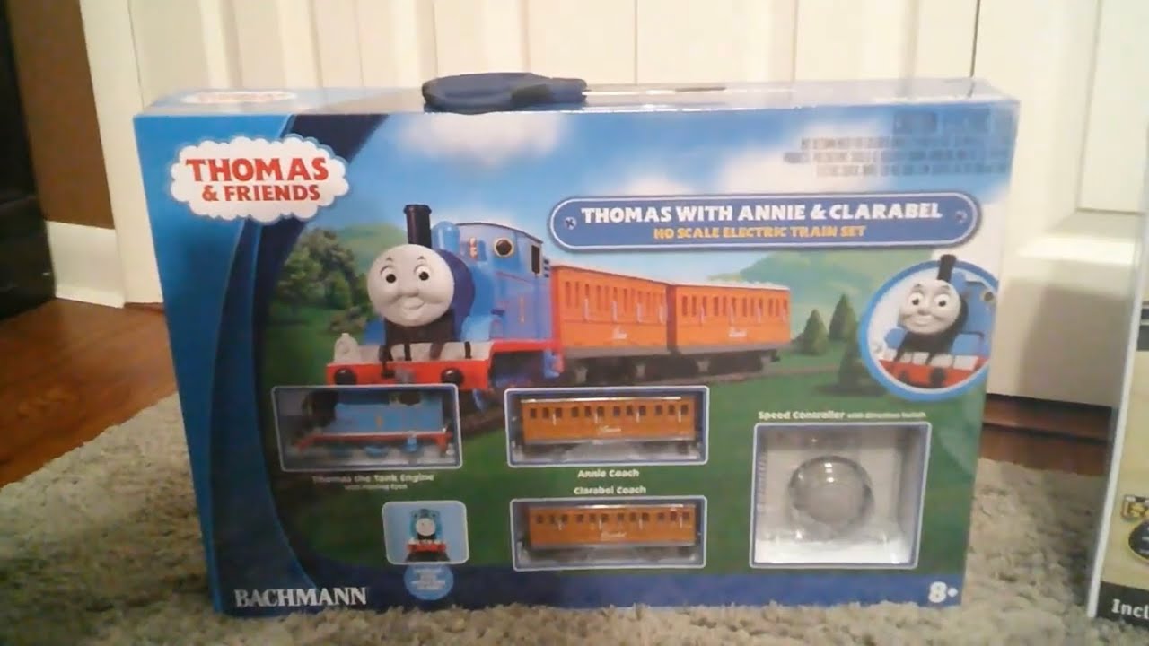 Bachmann Thomas With Annie & Clarabel HO Scale Electric Train Set Unboxing