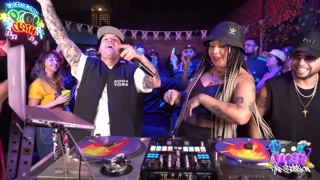 Pool Clash Session N 17º - Dj Reina , Live 🎤 Claudio Bastardo- Rap | HipHop | Boom Bass