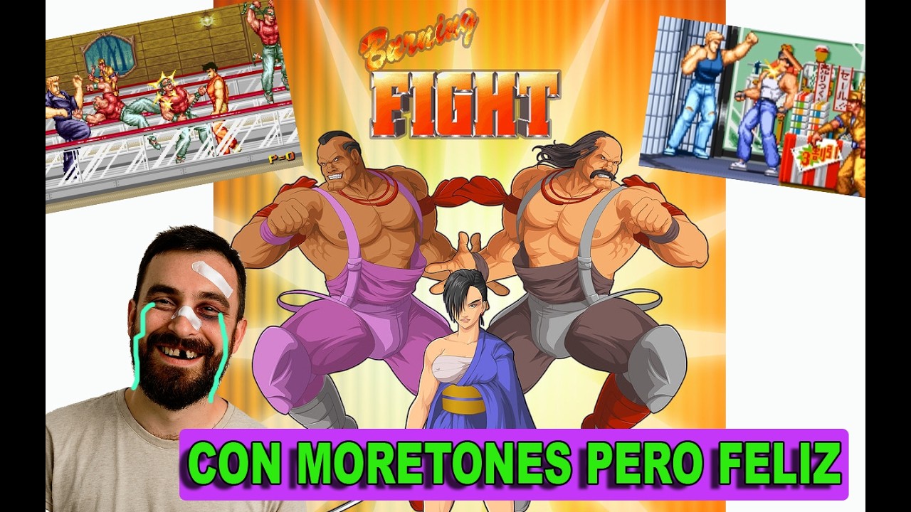 Burning Fight NEO GEO. Un comefichas violento