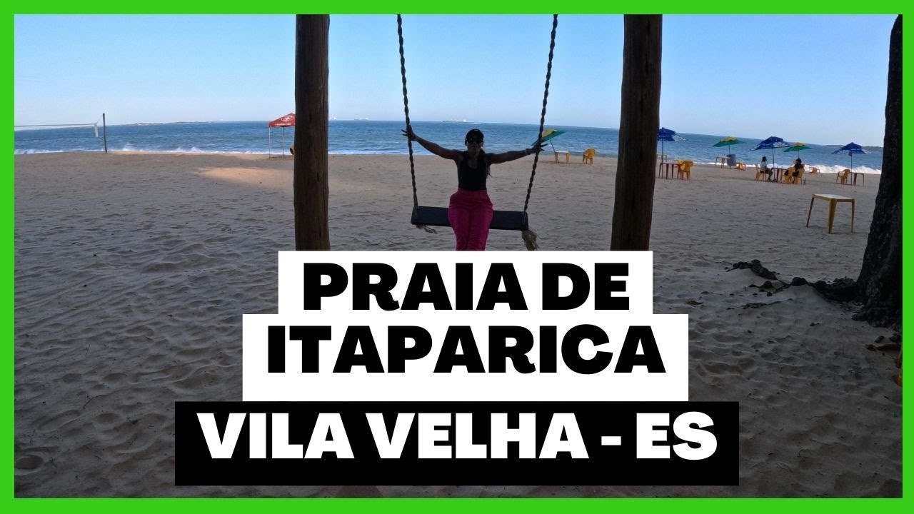 Caminhando pela orla da praia de ITAPARICA , VILA VELHA - ES