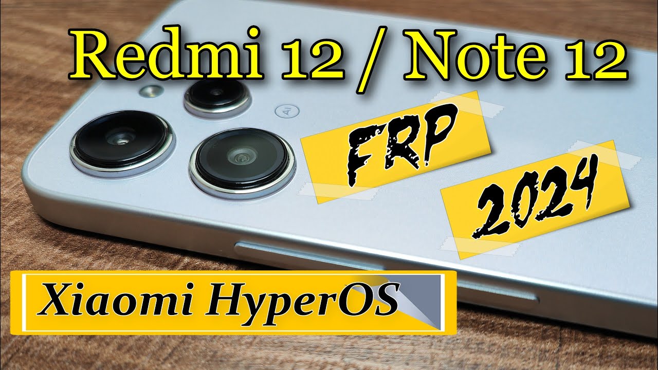 💥 Обход FRP Redmi 12 / Note 12 Xiaomi HyperOS 1.0.6.0 /Способ 1/Android 13 2025 #𝙭𝙖+