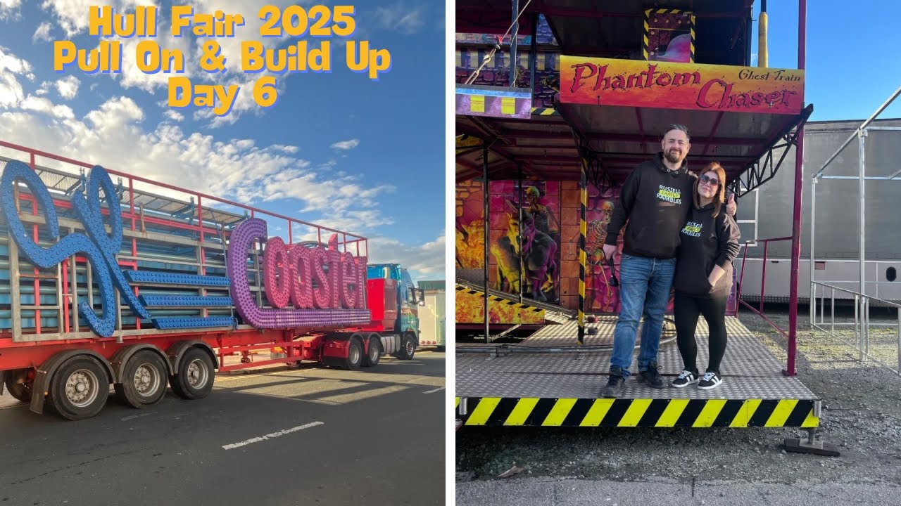Hull Fair 2025 Build Up Day 6: The Busiest Day Yet!