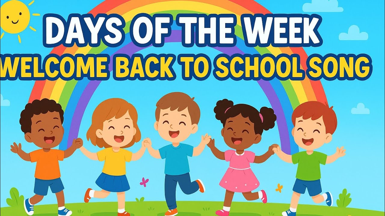 Days of the Week Song + Welcome Back to School | Fun Christian Kids Song