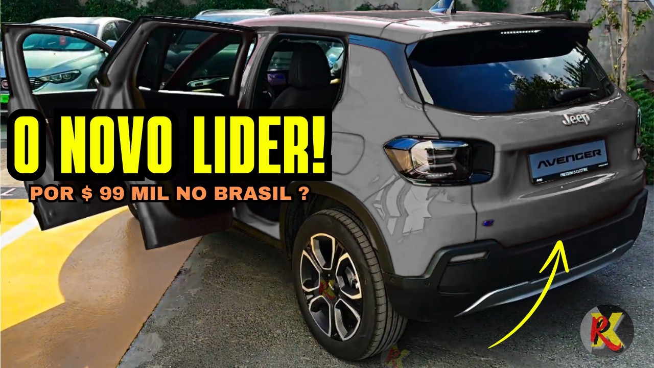 JEEP ACERTOU EM CHEIO COM O AVENGER 2026: O SUV MAIS BARATO QUE DESAFIA VW TERA, PULSE E OUTROS