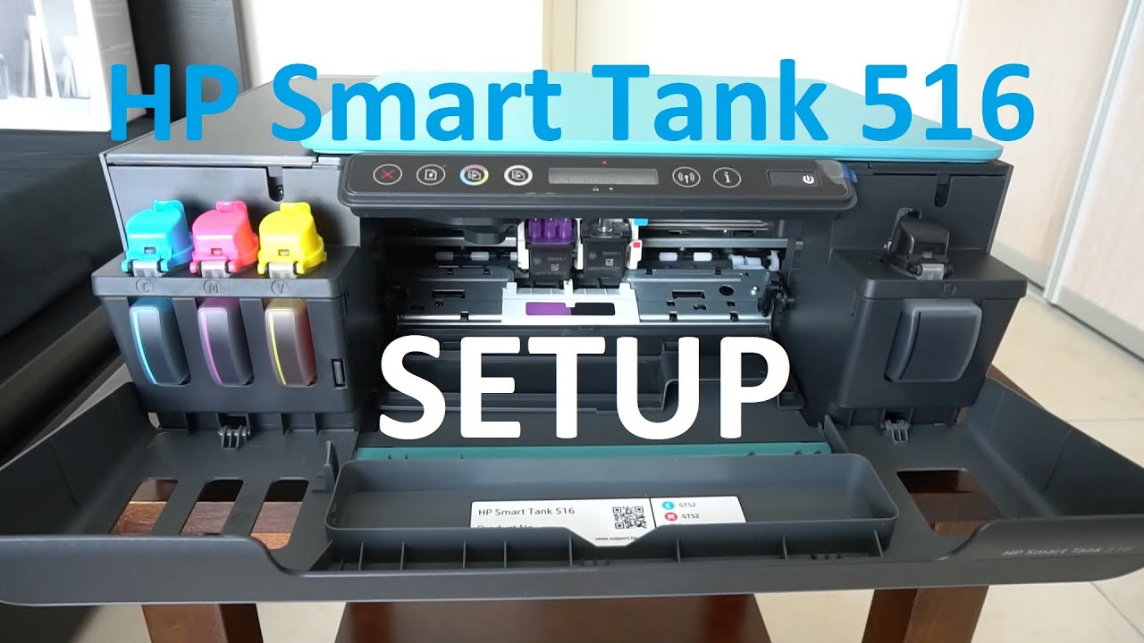 Настройка: принтер HP Smart Tank 515 551 555 559 516 519 Ink Tank