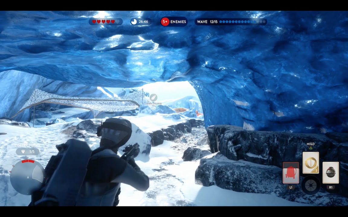 Star Wars Battlefront: Survival in the Ice Caves (Master Difficulty) [1080 HD]