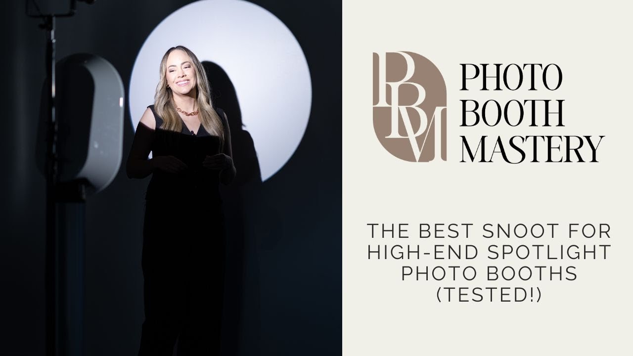 The Best Snoot for High-End Spotlight Photo Booths (Tested!)
