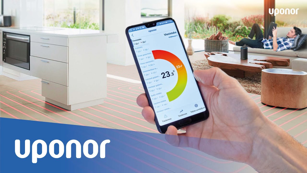 Uponor Smatrix Pulse lietotne