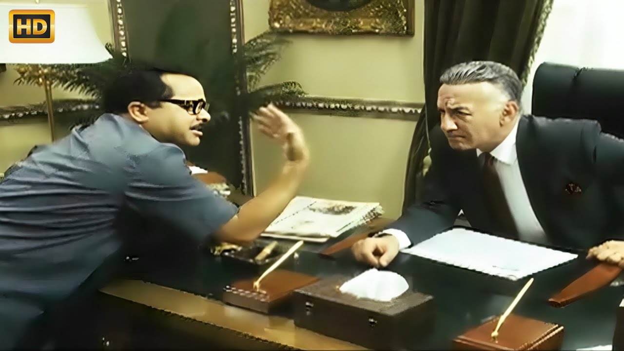 الهي ايدي كانت تتشل قبل ما أمدها على الباشا ابن معاليك 🤣😂| صريخ ضحك مع محمد هنيدي لما قابل الوزير