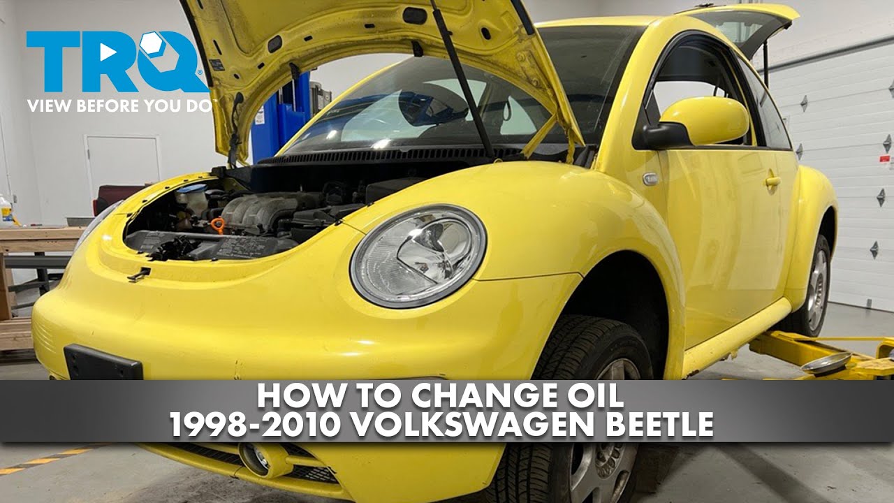 Как заменить масло в Volkswagen Beetle 1998-2010 годов