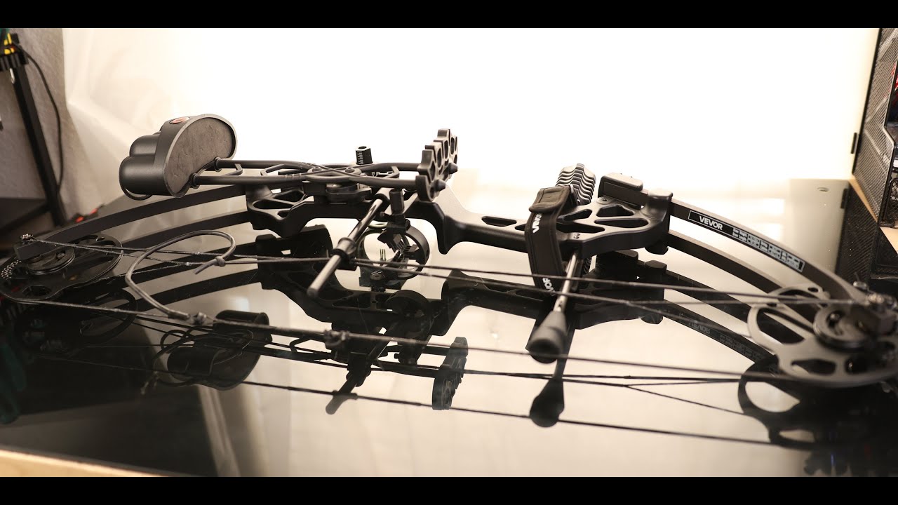 VEVOR Compound Bow Archery, Adjustable 19-30 in Draw Length Compound Bow Package for Beginner, 19-70