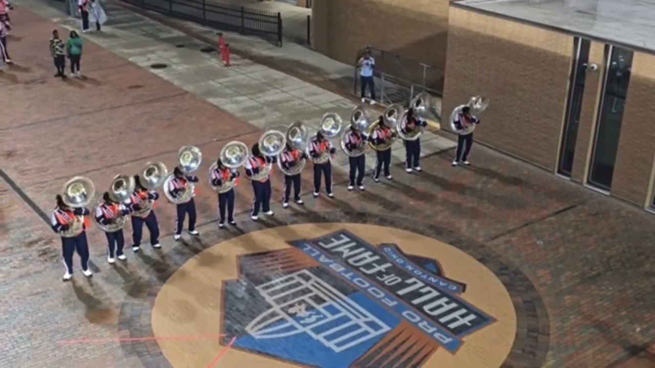 Virginia State University vs Benedict College Tuba Battle 2024