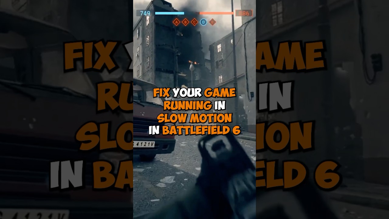 how to FIX battlefield 6 running in SLOW MOTION