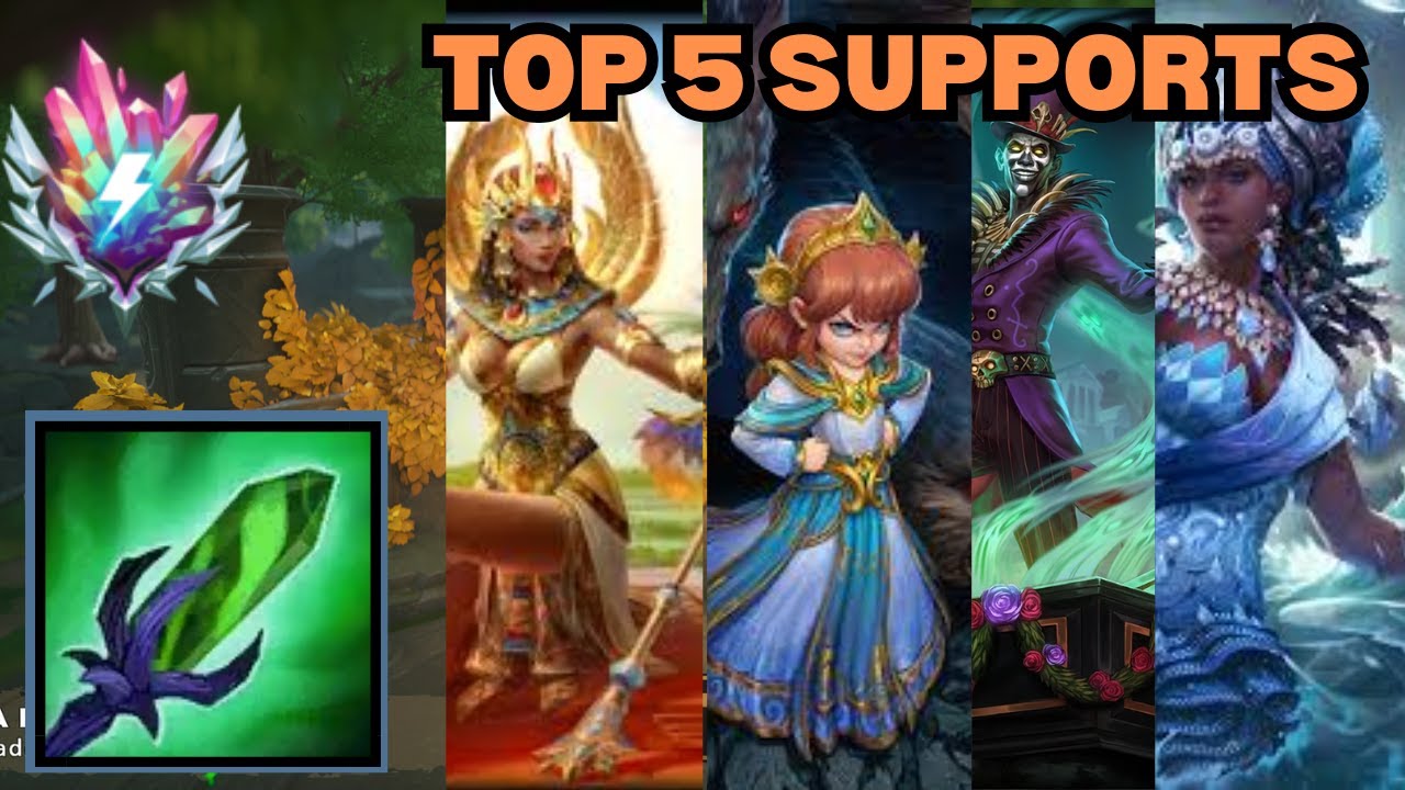 Top 5 Supports In Smite 2 By A Deity Player