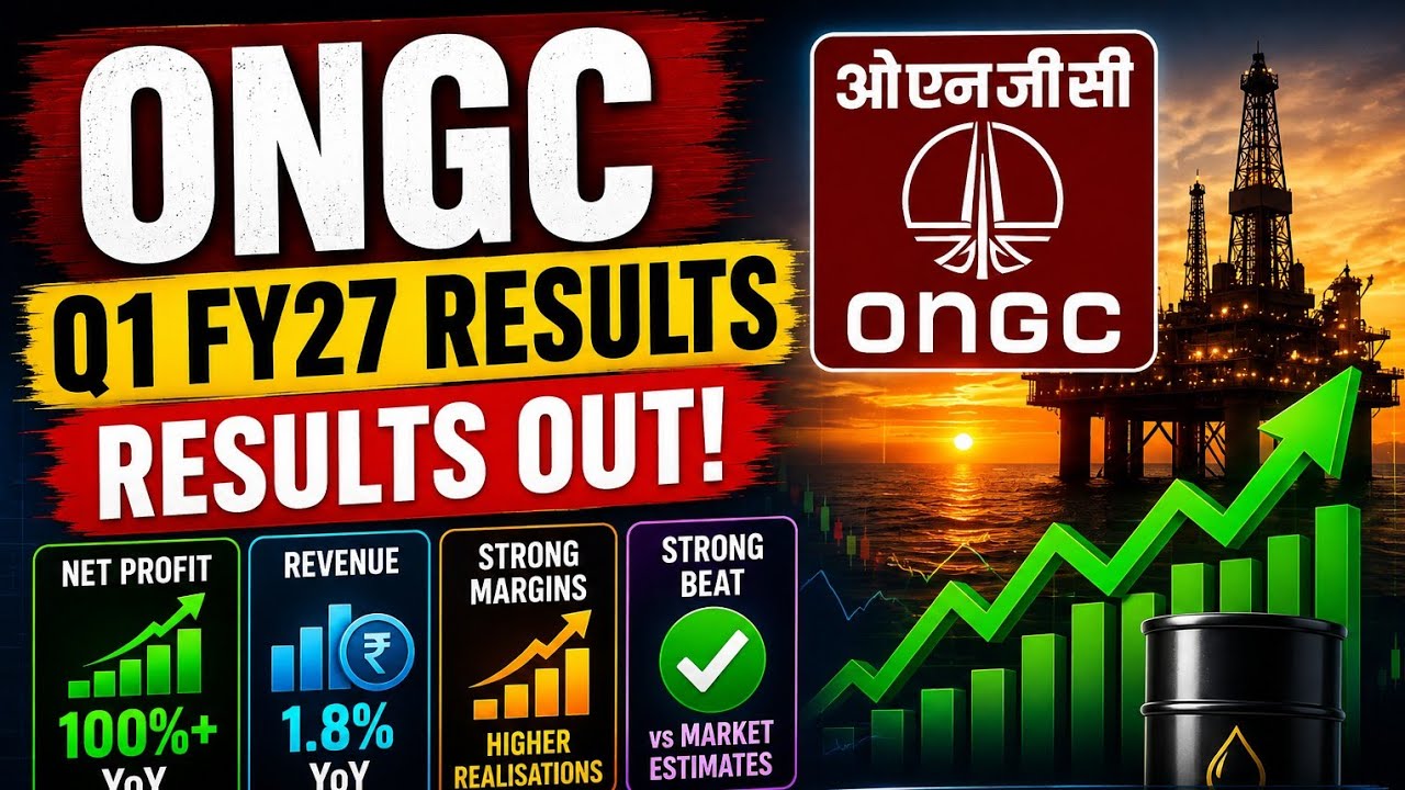 🚨 ONGC Q1 FY27 Results: Profit Doubles! 🤯 Buy, Hold or Sell? | Complete Analysis