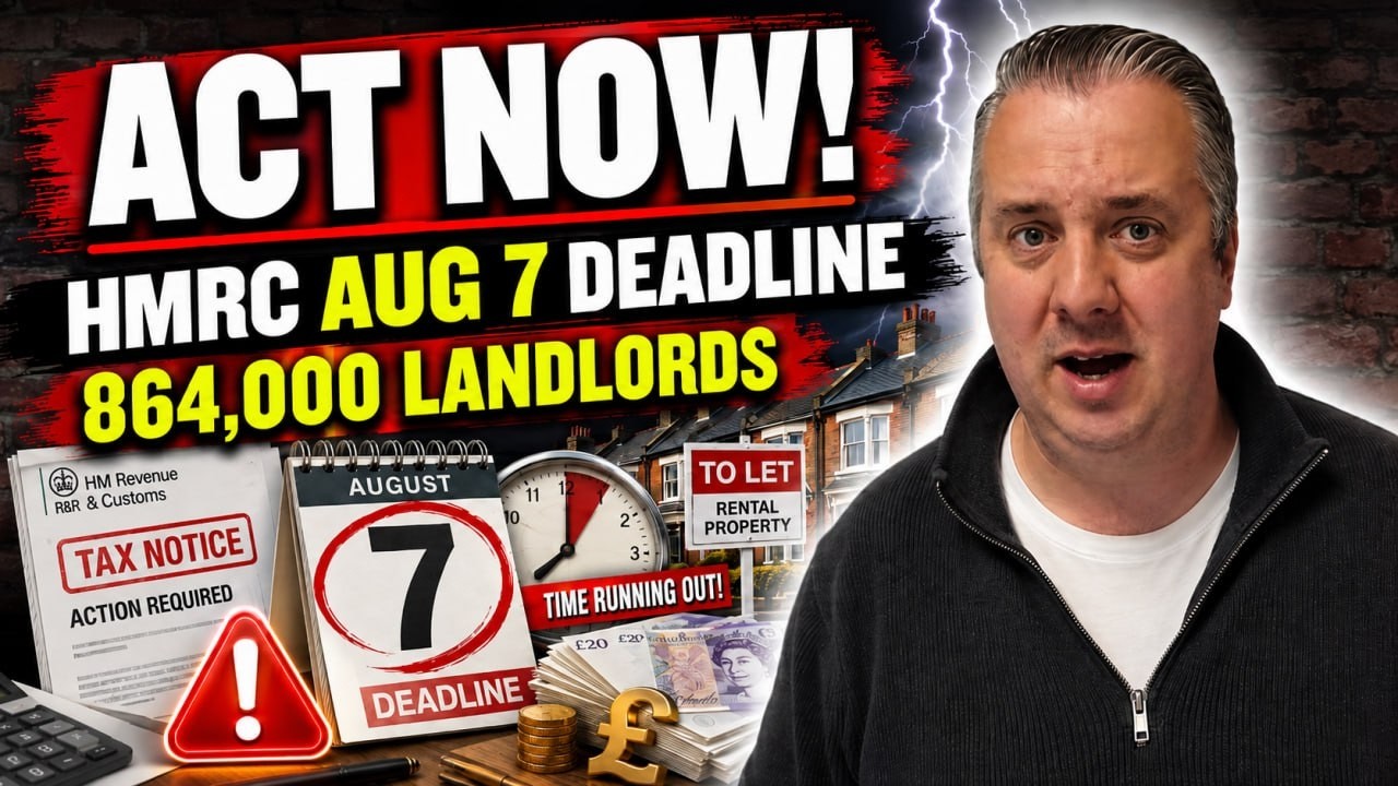 HMRC's Aug 7th Deadline Hits 864,000 Landlords