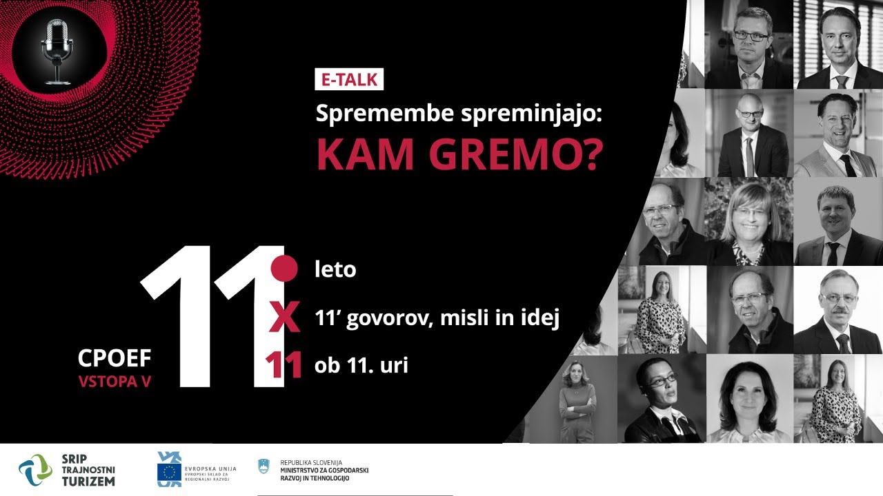 CPOEF E-talk: Spremembe spreminjajo: Kam gremo?