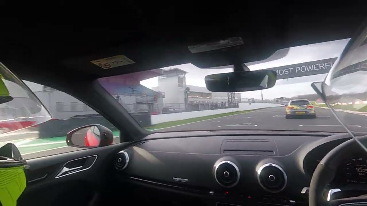 Audi RS3 - Donington Park (Chasing Fast Dave)