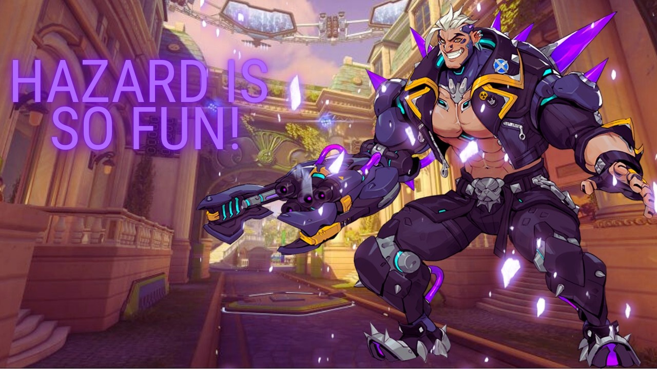 Im having so much fun with HAZARD in Overwatch!