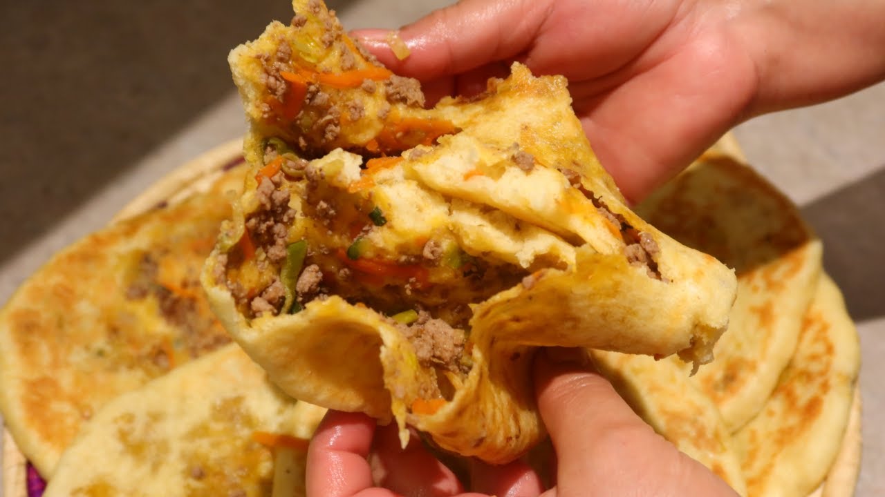 Have you ever tried Stuffed Bread Recipe with meat and vegetables?Try it ,So delicious