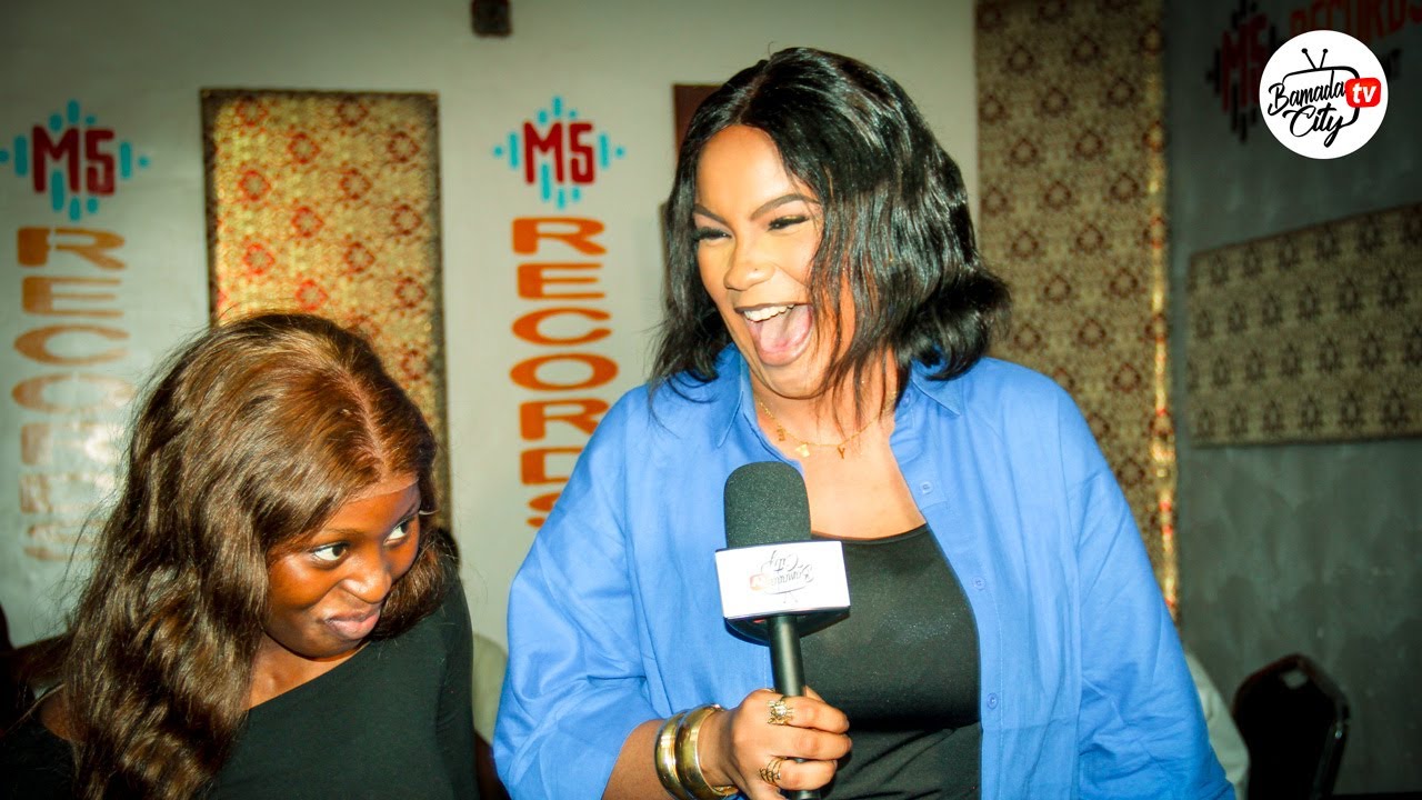 Djeneba Diaoune (Adji Ka Djeneba) en interview avant son concert du 6 sept. au Palais de la Culture